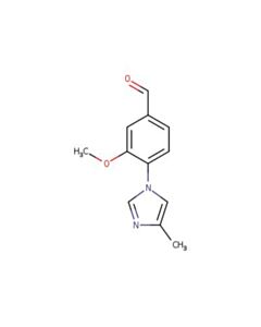 Astatech 3-METHOXY-4-(4-METHYL-IMIDAZOL-1-YL)-BENZALDEHYDE; 5G; Purity 97%; MDL-MFCD09991722